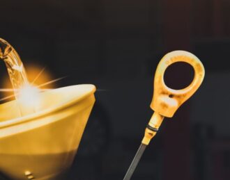 Car Engine Oil Change at Larson’s Automotive